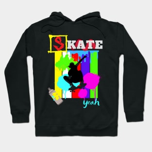 for skaters be cool to day Hoodie